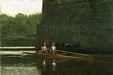 Thomas Eakins Canvas Paintings - The Oarsmen